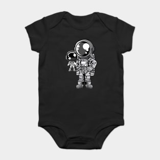 Astronaut and Doll Baby Bodysuit